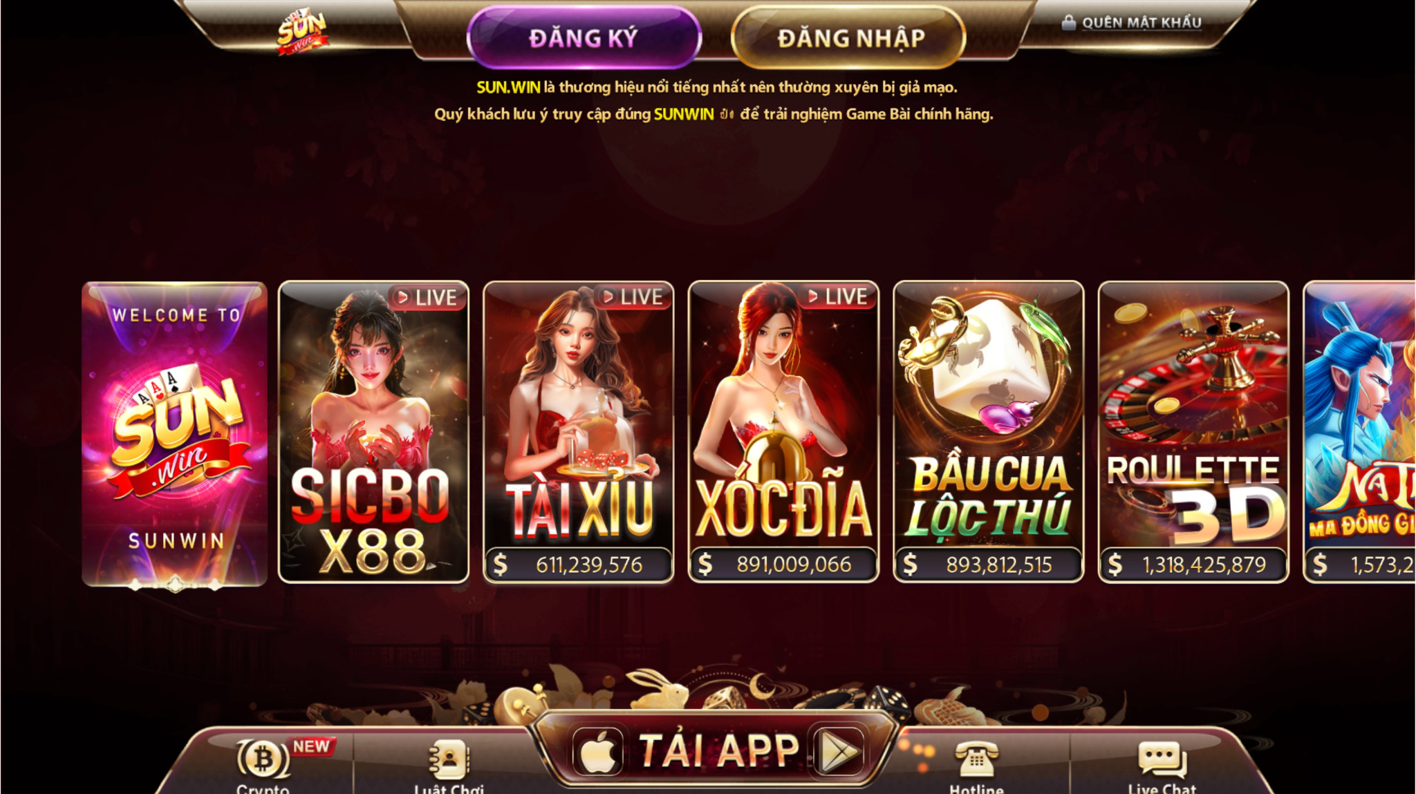 banner sunwin